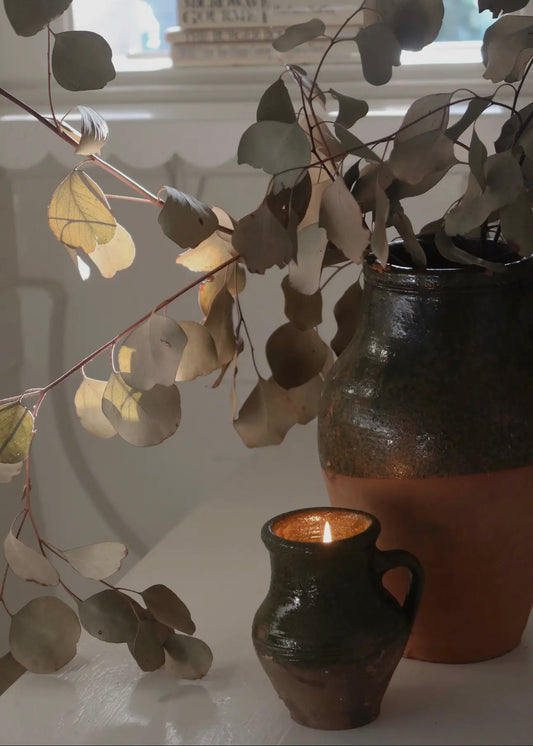 Patina Candle Jar