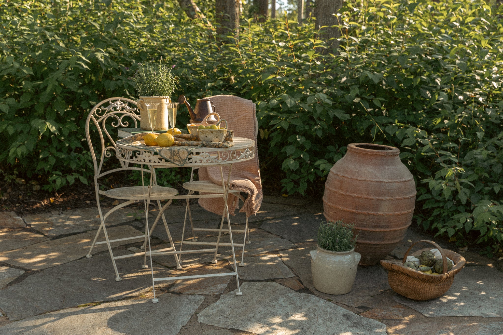 Sahara Vessel and Iron Stand