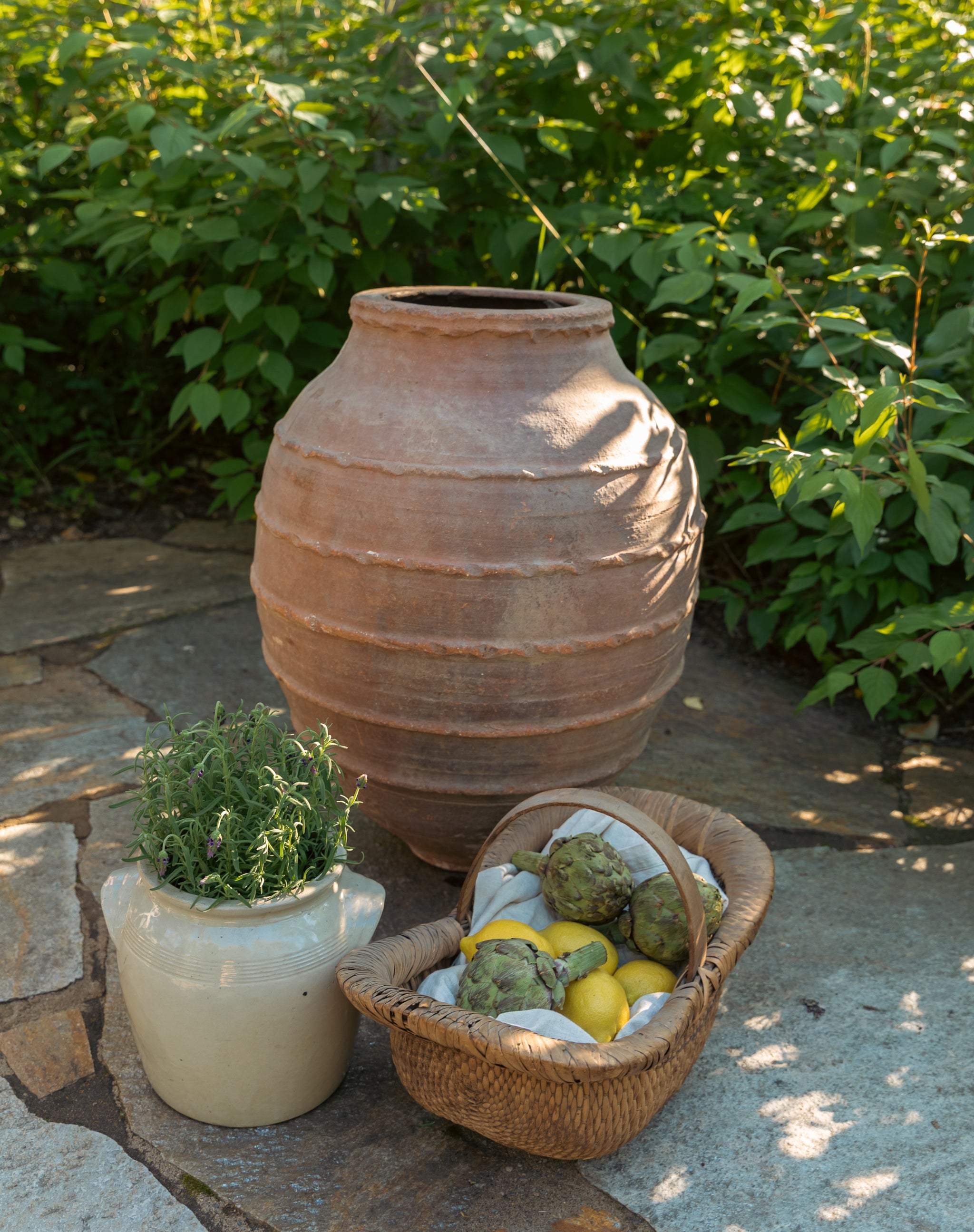 Sahara Vessel and Iron Stand