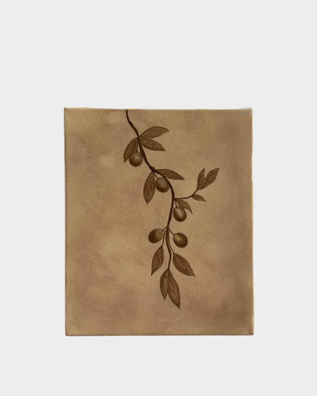 Olive Branch Mini - Sepia by Celine’s Art